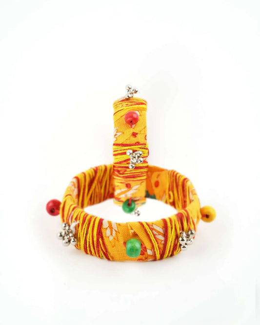 Yellow Bangle Handmade