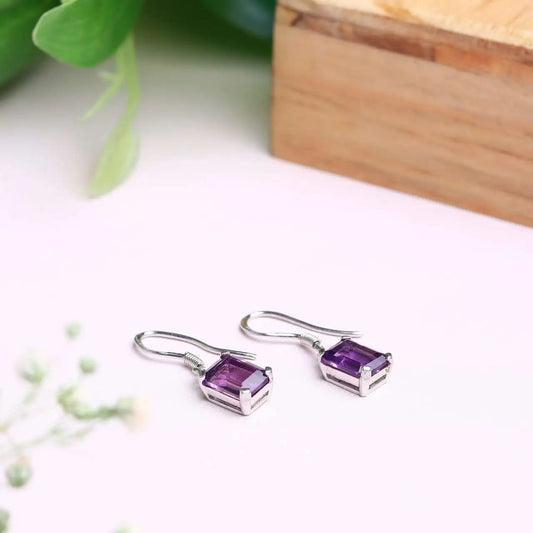 Royal Purple Earrings