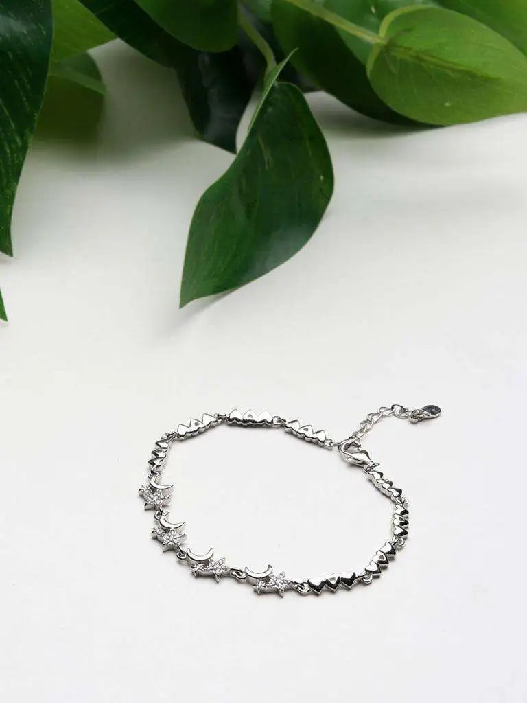 Silver Hand Bracelet
